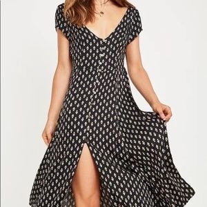 Urban Outfitters Button-Down Midi Dress